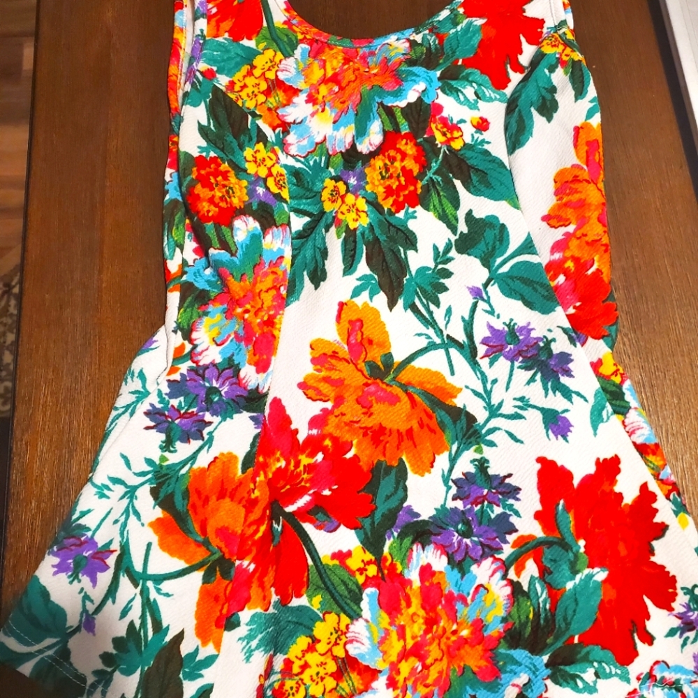 Peplum Style Sheer Back Tank